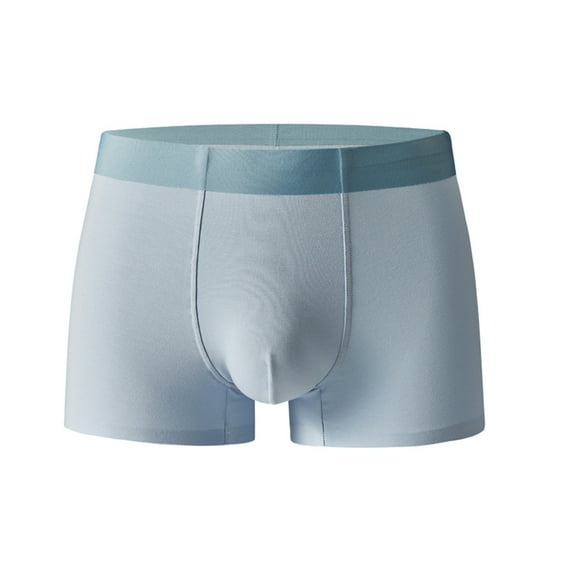 Aloohaidyvio Men's Boxers, Bamboo Rayon Knit Comfortable Boxer Underwear, Moisture-wicking Cotton Boxers