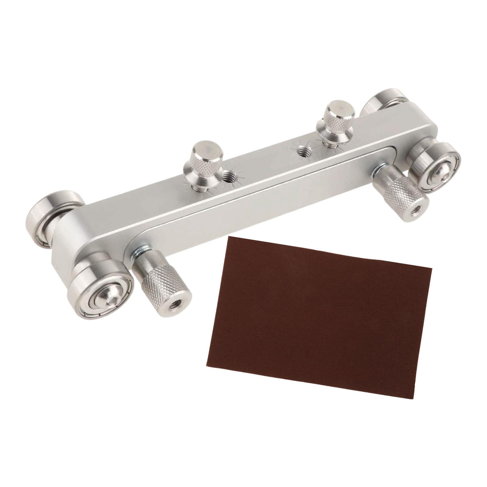 Guitar Nut Sander Bridge Saddle Luthier Tool Aluminum Alloy Construction for Professional Instrument Maintenance