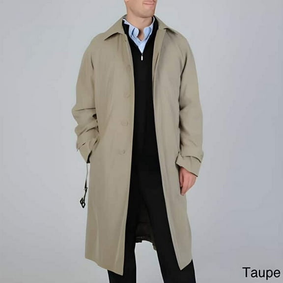 Renny' Full-length Belted Dress Coat Cheap Priced Available In Big & Tall Sizes Raincoat Taupe