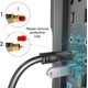 thumbnail image 4 of Cable Óptico De Audio Digital (óptico, Macho A Macho Chapado En Oro, S/pdif, Apto Para Playstation 4/ps4 Y Xbox One, Negro), 4 of 5