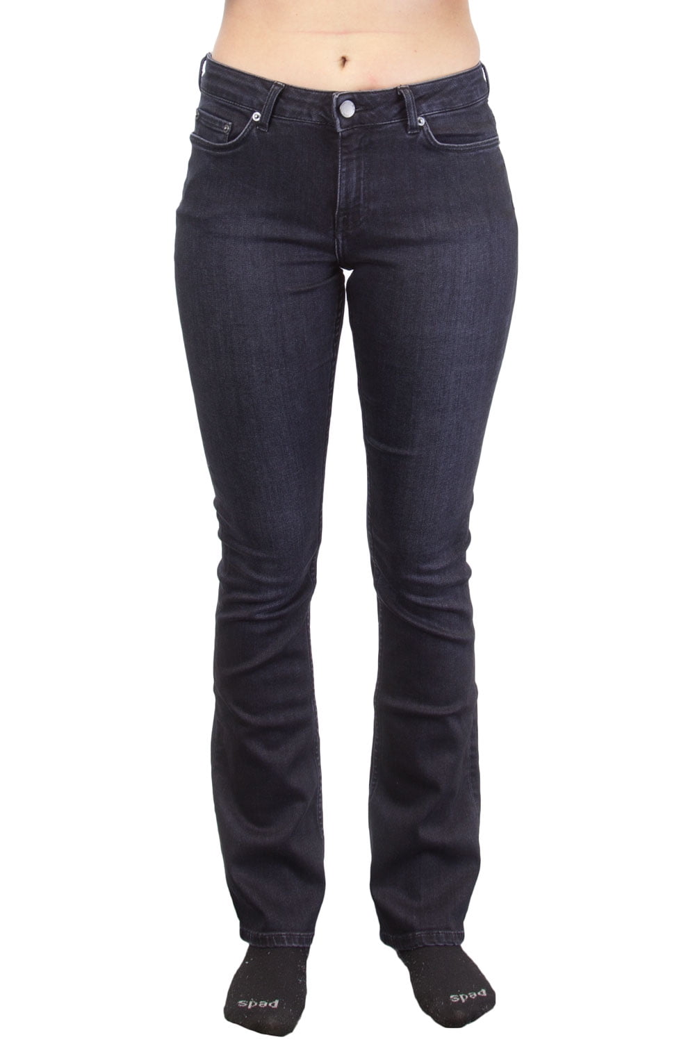 BLK DNM Women's Low Rise Bootcut Jeans, Flint Grey, 28x32 - Walmart.com