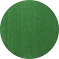 thumbnail image 1 of Ahgly Company Indoor Round Abstract Emerald Green Contemporary Area Rugs, 3' Round, 1 of 4