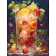 thumbnail image 3 of Kit de pintura de diamantes con polvo de hadas al 100 % de Landscape Fruit Cup, bordado de diamantes completo, puntada AB, arte de diamantes de cristal, decoración del hogar, 3 of 5
