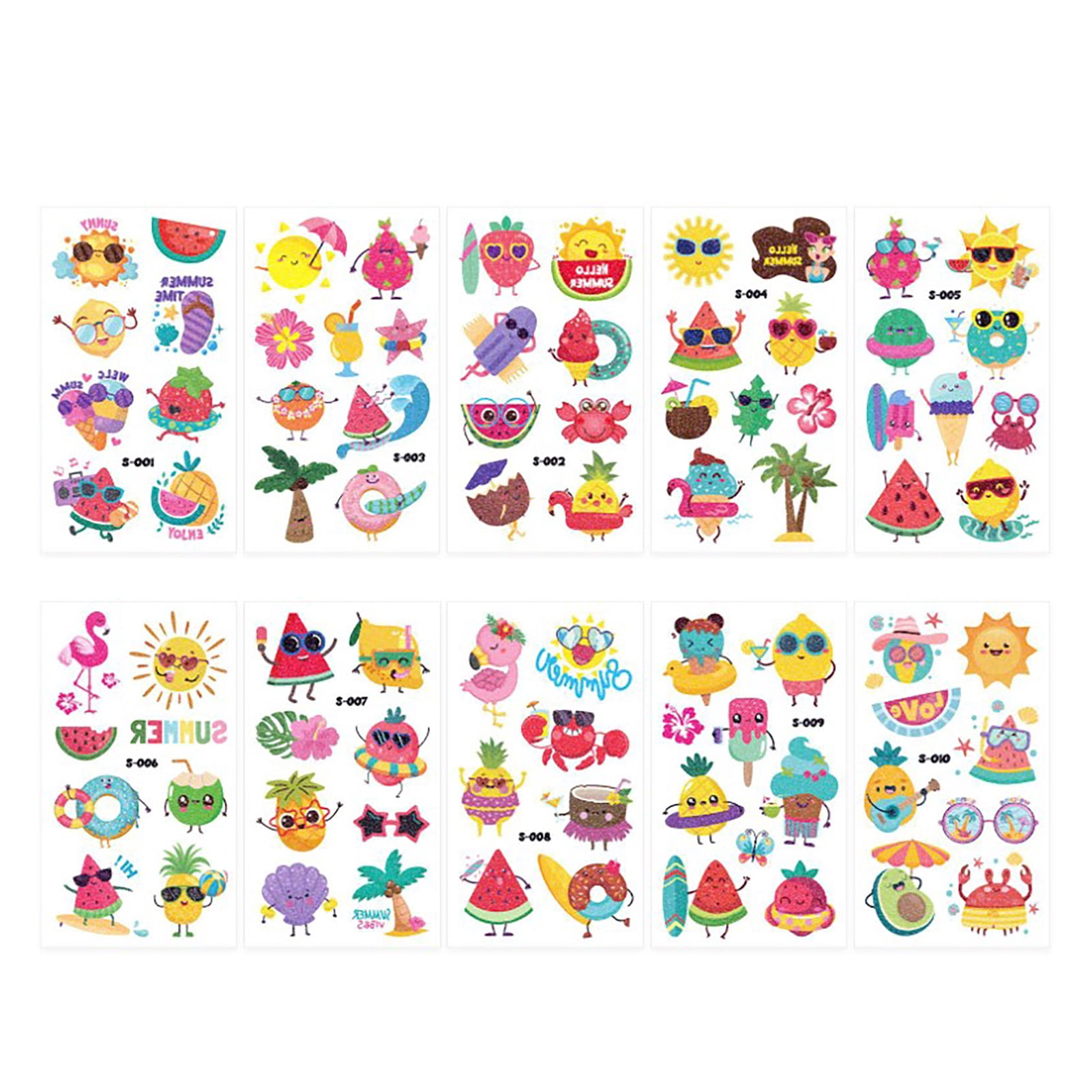 100 Autocollants Fleurs Et Papillons Imperméables – Mélange De 50 Papillons + 50 Fleurs – DIY Scrapbooking Et Déco