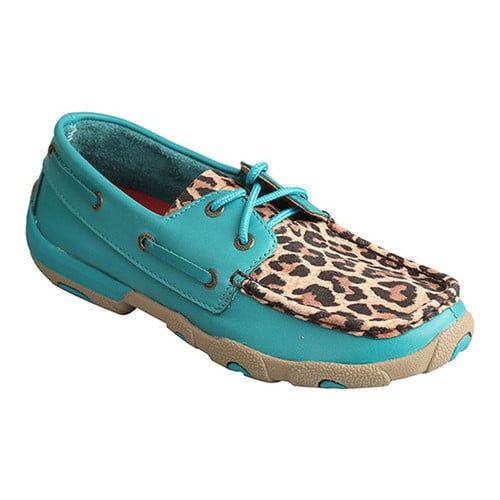 twisted x women's embroidered filigree driving mocs