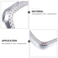 thumbnail image 3 of Shisuyan watch case replacement Smart Watch Protective Cover Silver 1Pack Everyday Use Men Women, 3 of 8