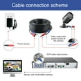 thumbnail image 2 of ANNKE Black Color 30M / 100 feet Extension BNC Video Power Cable for CCTV Camera DVR Security System, 2 of 6