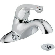 Delta 523LF-HGMHDF Centerset Lavatory Faucet with Metal Grid Strainer, Chrome