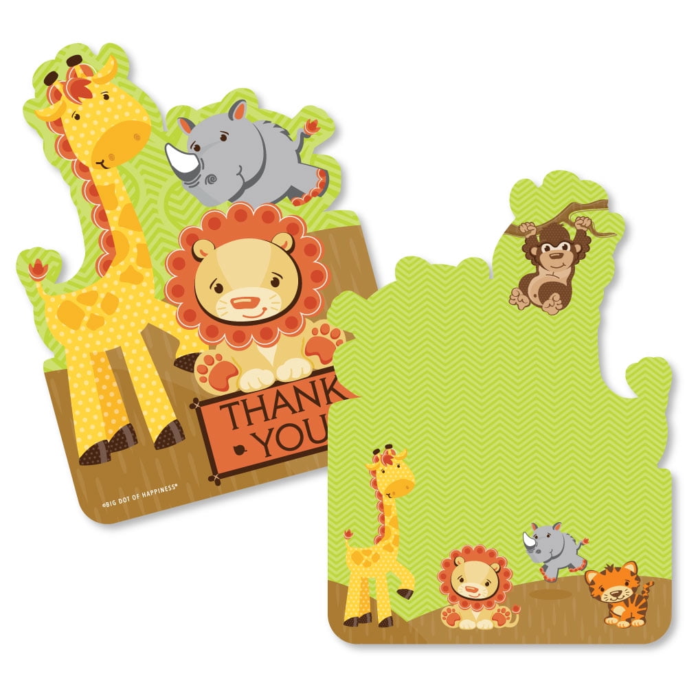 JUNGLE ANIMAL STICKERS 6 12 18 24 30 36 Party loot bag filler Toy kids BOY GIRL