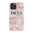 thumbnail image 1 of Personalised Natural Pink Marble Name iPhone 15 Pro Max Case,iPhone 16 Pro Max, 1 of 5
