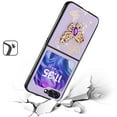 thumbnail image 3 of XPM for Motorola Razr 2025 Phone Case, Diamonds 3D Butterfly Bling Sparkly Glitter Ornaments Engraving Hybrid Metal Fashion Cover for Motorola Razr (2025) (Purple Garden Butterflies), 3 of 11