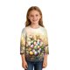thumbnail image 4 of Blusas y camisas de manga larga con cuello redondo y estampado de Pascua, camiseta interior de cuello redondo y manga tres cuartos para niños de talla mediana y grande., 4 of 9