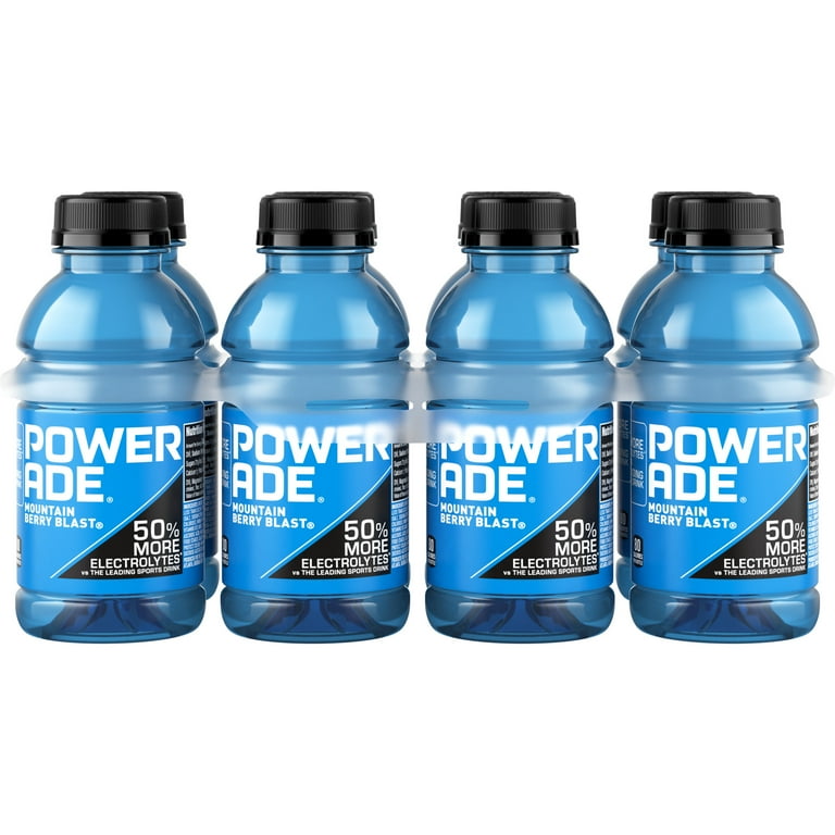 Powerade Electrolyte Sports Drink, 12 fl oz, Mountain Berry Blast