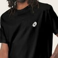 thumbnail image 5 of Dalix Spook a Latte Ghost Embroidered Relaxed Heavy Soft Cotton T Shirt Mens in Black M Medium, 5 of 5