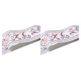 thumbnail image 1 of Maytalsory Retro Fashion PVC Waterproof Waist Line For Wall Sturdy And Environmentally Friendly Wallpaper For Living Room Decor white vine flower 2Set, 1 of 6