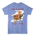 thumbnail image 2 of Stone Temple Pilots Purple Tour 1994 Men's T Shirt (LightBlueHeather, AdultS), 2 of 3