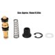 thumbnail image 2 of Kit de reparación de émbolo de embrague de freno hidráulico para motocicleta, 14 mm/0,55 pulgadas, repuesto para moto de cross y scooter., 2 of 2