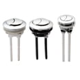 thumbnail image 6 of Round Dual Flush Toilet Tank Button Flush Toilet Tank Valve Bathroom Accessories, 6 of 9