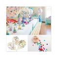 thumbnail image 2 of 5 globos de helio de látex de Confeti de colores 18.0 in Macarena, 2 of 8