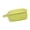 Green, variant on Small Essentials Pouch with Visible Corduroy Texture, Enclosed Zipper, Portable Side Loop for Makeup, Brushes, Pens