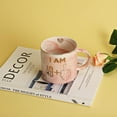 thumbnail image 7 of 50th Birthday Gifts for Women - Funny Turning 50 Year Old Birthday Gift Ideas for Wife, Mom, Daughter, Sister, Aunt, Best Friends, BFF, Coworkers - Fabulous Pink Marble Mug, Ceramic 11.5oz Coffee Cup, 7 of 7