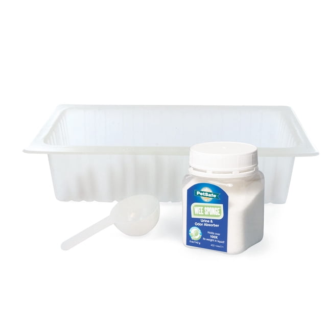 Bandeja de inodoro interior PetSafe Pet Loo de Pee-Pod para mascotas, paquete de 7