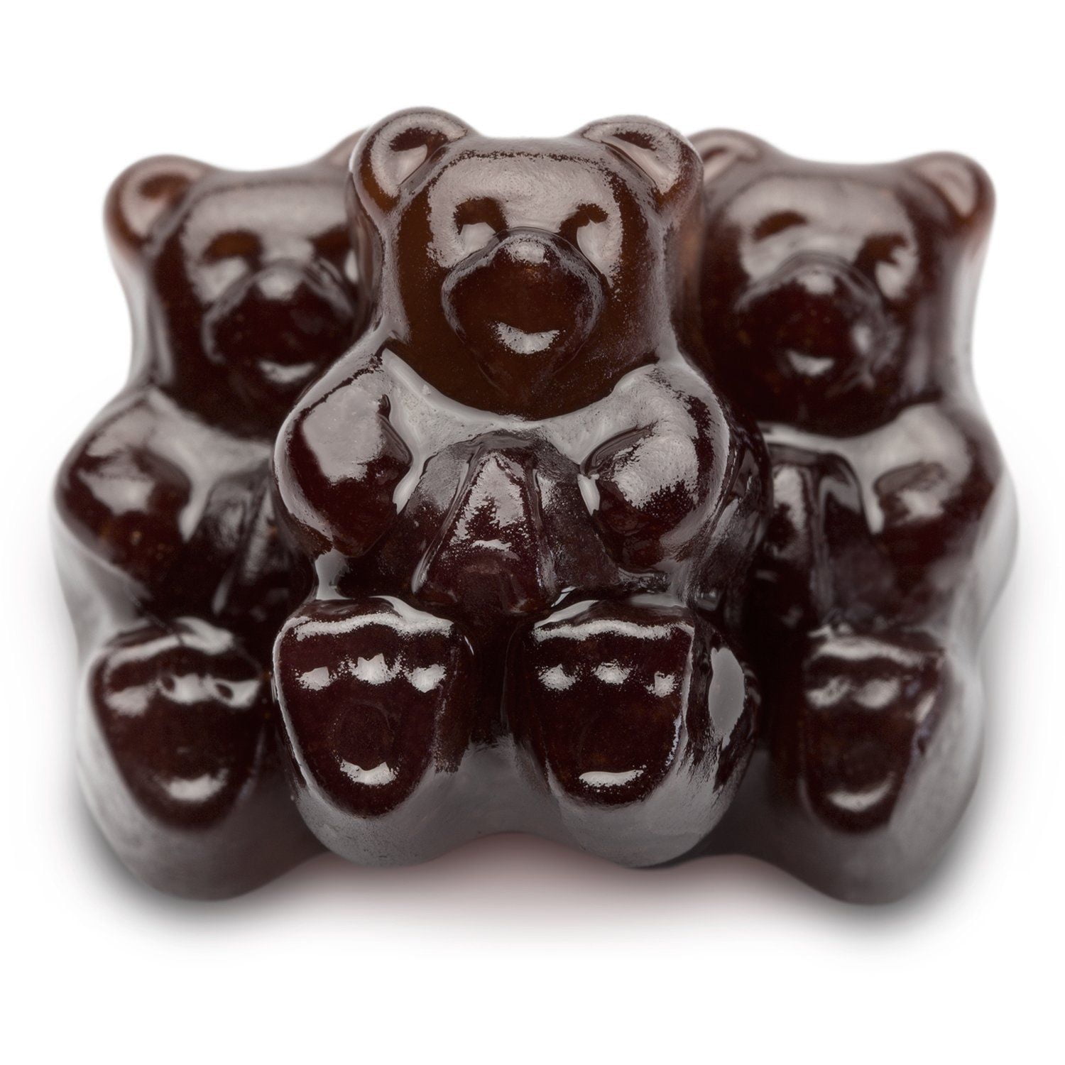 BAYSIDE CANDY GUMMY BEARS ALBANESE BLACK CHERRY, 5LBS