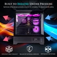 thumbnail image 4 of Hachiman PC Tora Gaming PC, AMD Ryzen 7 7800X3D, NVIDIA GeForce RTX 5070 12GB, 32GB DDR5 6400MHz RGB, 2TB Gen4 NVMe SSD, 360 A-RGB AIO, Wi-Fi 6, Windows 11 Home, Desktop Computer, 4 of 10