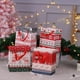 thumbnail image 1 of Fiudx Ofertas del día Bolsas de papel para embalaje navideño, nuevas bolsas de piel de vaca con impresión a color de doble cara, cajas de regalo, bolsas de embalaje, 1 of 7
