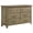 Vineyard Oak - Dresser, variant on Hazlewood 6-drawer Bedroom Dresser Cabinet Vineyard Oak