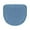 Blue, variant on Contoured Chair Cushion 17x18 Inch Non-Slip Seat Pad Machine Washable Dining Decor