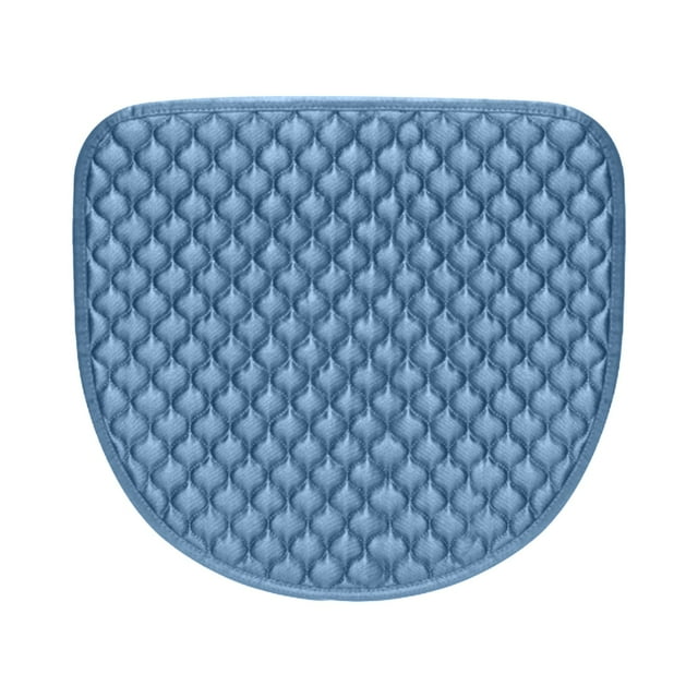 Curved Dining Chair Cushion 49x49cm Non Slip Breathable Comfortable Seat Pad With Edging Machine Washable Home