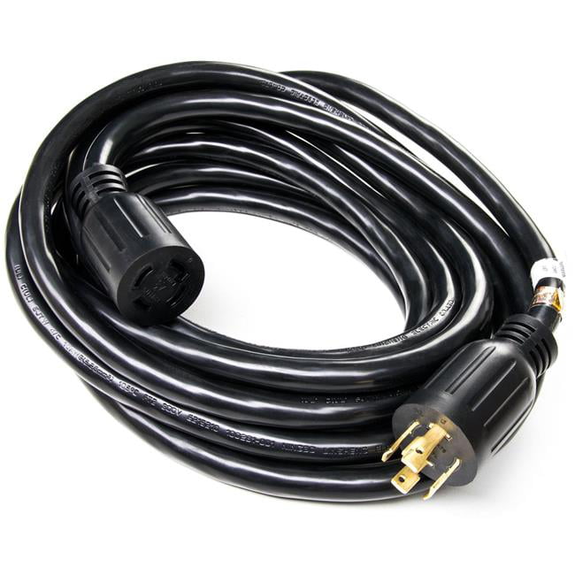 Generator Power Cord Extension Cord 15FT 30A L14-30P to 4*N5-20R Generator Cable 