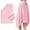 Pink, variant on Xhegex Adult Bath Swim Wrap Towel - Soft Double-Sided Fleece, Portable with Snap Closure for Quick Changing After Swimming or Gym Sessions