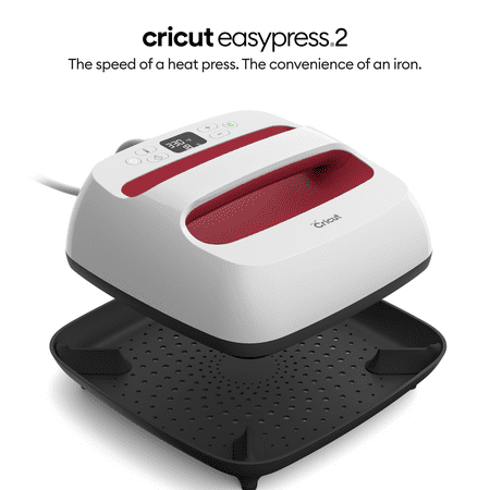 Cricut EasyPress 2, Raspberry - 9 in x 9 in - Handheld Heat Press