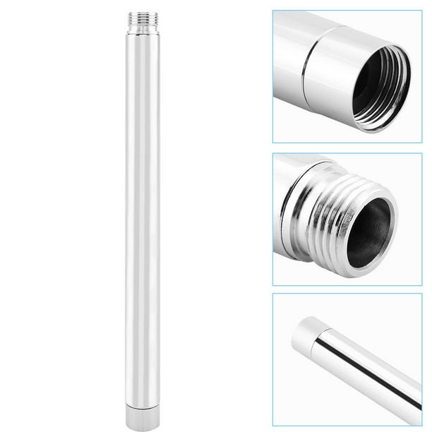 YLSHRF Extension Shower Arm Stainless Steel Extender Tube Shower Head Extension Rod, Shower Head