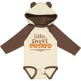 thumbnail image 3 of Inktastic Thanksgiving Little Sweet Potato Boys or Girls Long Sleeve Baby Bodysuit, 3 of 5