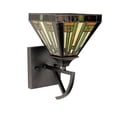 thumbnail image 5 of CHLOE Lighting INNES Mission-Style 1-Light Blackish Bronze Finish Wall Sconce 6" Shade, 5 of 8