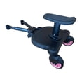 thumbnail image 4 of Tablero de cochecitos, tablero de carriola, tablero de carriola con asiento, pedal auxiliar de cochecito para la mayoría de los cochecitos Rosa, 4 of 9