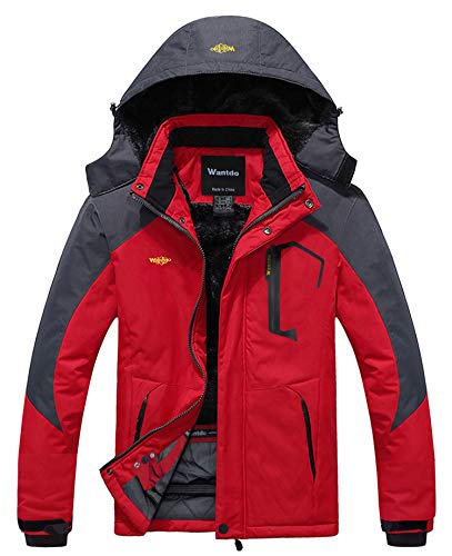 Wantdo Men's Waterproof Mountain Jacket 