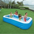 thumbnail image 1 of Piscina inflable sobre - rectangular, piscina para inflable - jardín de piscina para 1.8M 2.1M 2.6M para elegir Soledad  Piscina inflable, 1 of 10