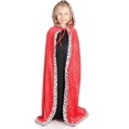thumbnail image 1 of Girls Red Queen Cape Dalmatian Trim, 1 of 1