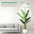 thumbnail image 4 of Grow Lights for Indoor Plants Full Spectrum ;; Plant Light with Gooseneck Colors Modes and Dimmable Levels Timer LEDs Height Adjustable Grow Lamp for L, 4 of 7