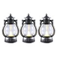 thumbnail image 1 of 12 Minilinternas Decorativas con Velas LED, Linternas Vintage, Linternas Colgantes, Linternas Que Funcionan con Pilas, Plata, 1 of 1