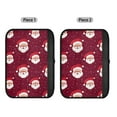 thumbnail image 6 of Uorisanigo Cartoon Christmas Santa Claus Auto Seat Belt Cover Flannel 2 Pieces Seatbelt Covers for Women Comfortable Driving Seat Belt Cover Pad with All Cars and Backpacks, 6 of 7