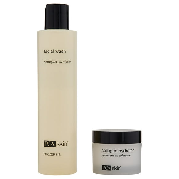 PCA Skin Collagen Hydrator 1.7 oz & Facial Wash 7 oz