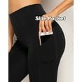 thumbnail image 6 of SEASUM Women's Yoga Capri Leggings With Pockets High Waist Athletic Workout Pants S-2XL, 6 of 7