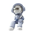 thumbnail image 2 of WLPZXP Astronaut Figurine Tabletop Ornament Resin Collectible Decorative Sculpture for Blue, 2 of 9