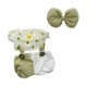 thumbnail image 4 of Ropa de muñeca de peluche de 15 cm Strade Fareast Limited regalo de mameluc verde, 4 of 8