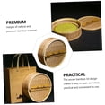thumbnail image 4 of Rattan Tea Cake Box for Dry Foods, Sugar Packets and Tea Leaves, 4 of 8